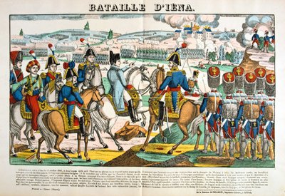 Jenan taistelu, 14. lokakuuta 1806, n. 1835 tekijältä Unbekannt