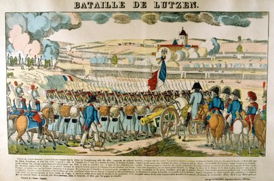 Lutzenin taistelu 2. toukokuuta 1813 tekijältä Unbekannt