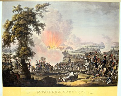 Marengon taistelu 14. kesäkuuta 1800 tekijältä Unbekannt