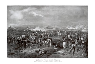 Novaran taistelu, Italia, 23. maaliskuuta 1849, 1900 tekijältä Unbekannt