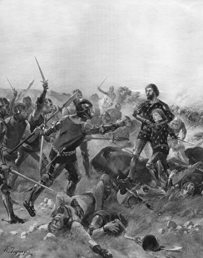 Poitiersin taistelu, Ranska, 1356 tekijältä Unbekannt