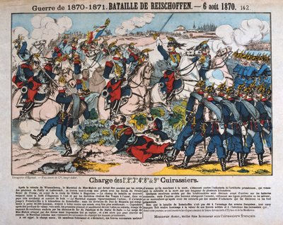 Reichshoffenin taistelu, Ranskan ja Preussin sota, 6. elokuuta 1870 tekijältä Unbekannt