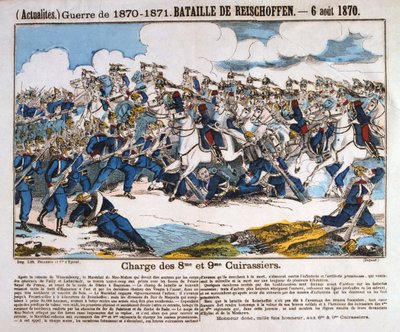 Reichshoffenin taistelu, Ranskan ja Preussin sota, 6. elokuuta 1870 tekijältä Unbekannt