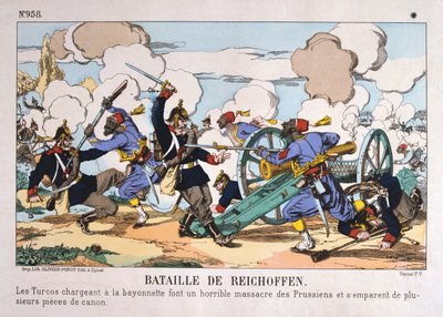 Reichshoffenin taistelu, Ranskan ja Preussin sota, 6. elokuuta 1870 tekijältä Unbekannt