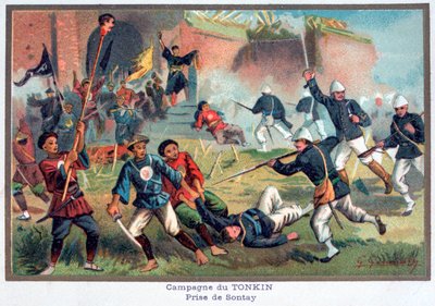 Tonkinin taistelu, Ranskan ja Kiinan välinen sota, 1900-luku tekijältä Unbekannt