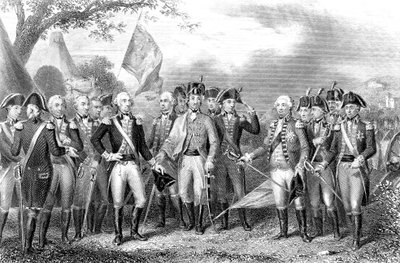 Yorktownin taistelu, Virginia, Amerikan vapaussota, 1781 tekijältä Unbekannt