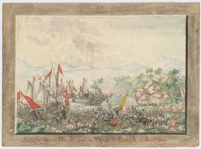 Tonavan taistelu 1828, 1829 tekijältä Unbekannt