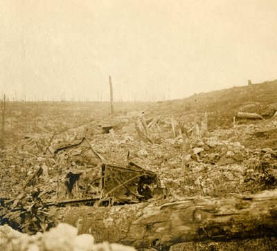 Battlefield, Bezonvaux, Verdun, Pohjois-Ranska, c1914-c1918 tekijältä Unbekannt
