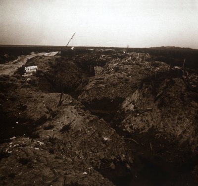 Battlefield, Craonne, Pohjois-Ranska, c1914-c1918 tekijältä Unbekannt