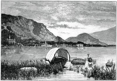 Baveno, Maggiore-järvellä, Pohjois-Italiassa, 1900 tekijältä Unbekannt