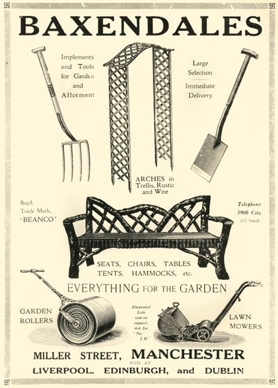 Baxendales, 1920. tekijältä Unbekannt