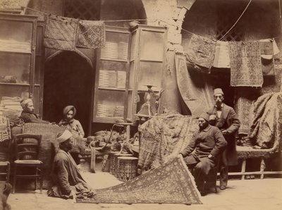 Bazaar, Mattokauppiaat, 1870-luku. tekijältä Unbekannt