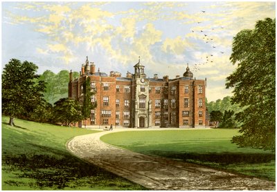 Beaudesert, Staffordshire, Angleseyn markiisin koti, vuodelta 1880 tekijältä Unbekannt