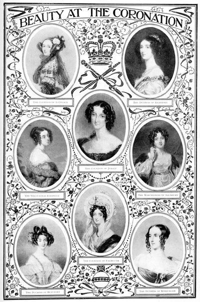 Kauneus kruunajaisissa, 1837, 1901 tekijältä Unbekannt