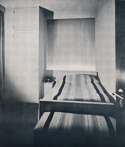 Makuuhuone, Bird Iles Ltd., Lontoo, 1936 tekijältä Unbekannt