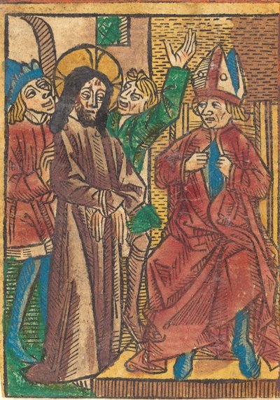 Ennen Kaifasta, n. 1490. tekijältä Unbekannt