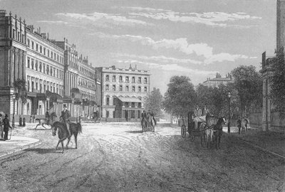 Belgrave Square, Westminster, Lontoo, c1850 1878 tekijältä Unbekannt