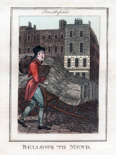 Palkeet Mendille, Smithfield, Lontoo, 1805 tekijältä Unbekannt