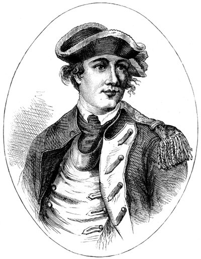 Benedict Arnold, Yhdysvaltain vapaussodan kenraali, vuodelta 1880 tekijältä Unbekannt