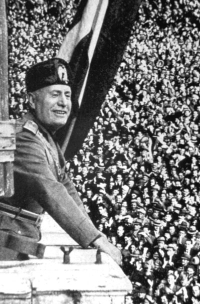 Benito Mussolini 1883-1945, Italian fasistinen diktaattori tekijältä Unbekannt