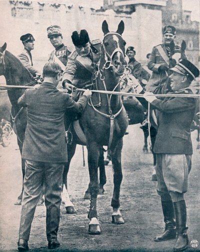 Benito Mussolini, italialainen fasistinen johtaja, 1922-1933 tekijältä Unbekannt