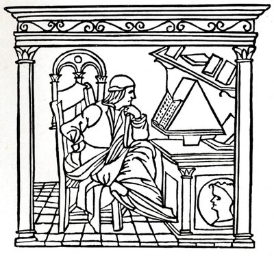 Bernardo Bellincioni 1452-1492, italialainen runoilija, 1493, 1917 tekijältä Unbekannt