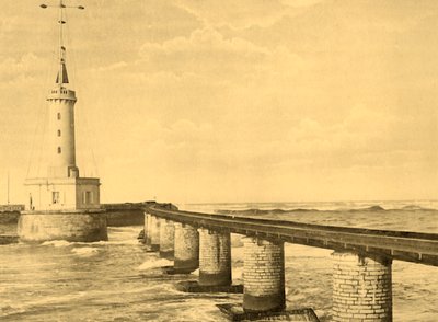 Biarritz - Adourin barre Bayonnessa, vuodelta 1930. tekijältä Unbekannt