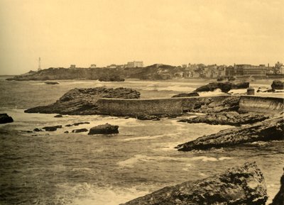 Biarritz - La Digue de la Cafetiere, 1930. tekijältä Unbekannt