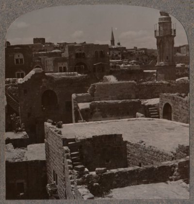 Lintuperspektiivistä Lydda, c1900 tekijältä Unbekannt