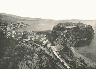 Lintuperspektiivi, Monte Carlo, Monaco, 1895. tekijältä Unbekannt