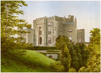 Birrin linna, kreivi Offaly, Irlanti, Rossen jaarlin koti, c1880 tekijältä Unbekannt