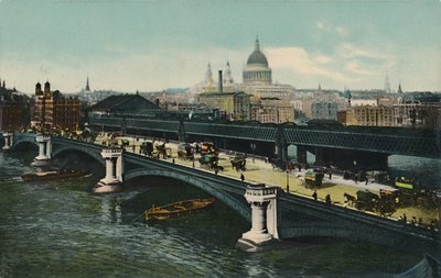 Blackfriars Bridge, Lontoo, 1911. tekijältä Unbekannt