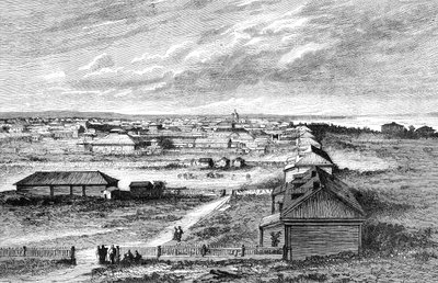 Blagoveshchensk, Siperia, Venäjä, 1895 tekijältä Unbekannt