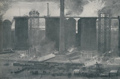 Masuunit Bell Bros. Iron Worksissa, Middlesborough, 1910 tekijältä Unbekannt