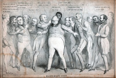 Blind Mans Buff, 1800-luvun alku tekijältä Unbekannt