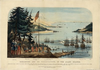 Bomarsund ja sen linnoitukset Ahvenanmaalla 1854, 1854 tekijältä Unbekannt