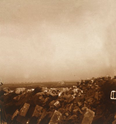 Pommitukset, c1914-c1918 tekijältä Unbekannt