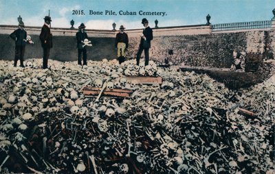 Bone Pile, Kuuban hautausmaa, 1910 tekijältä Unbekannt
