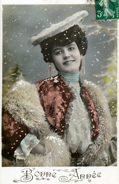Bonne Annee Hyvää uutta vuotta, 1900-luku tekijältä Unbekannt