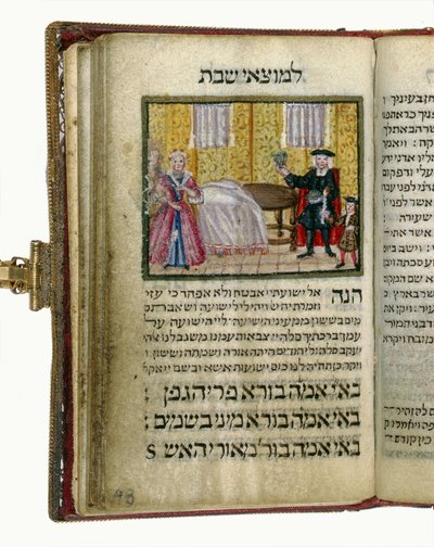Sapatin lukukirja (Seder Tikkunei Shabbat) tekijältä Unbekannt