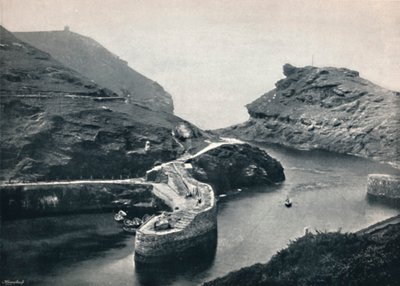 Boscastle - Näkymä satamaan, 1895 tekijältä Unbekannt