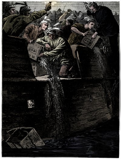 Bostonin teekutsut, 26. joulukuuta 1773 tekijältä Unbekannt