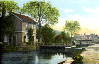Boulters Lock, Maidenhead, Berkshire, 1900-luku tekijältä Unbekannt