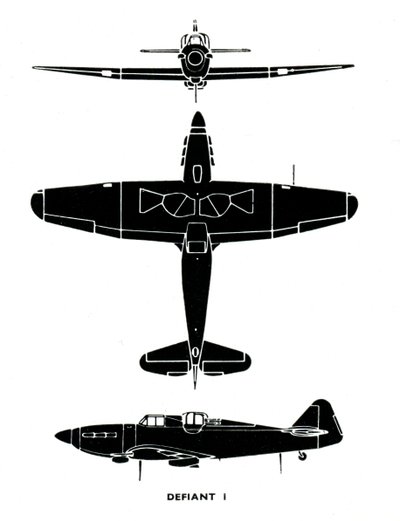 Boulton Paul Defiant I, 1941. tekijältä Unbekannt
