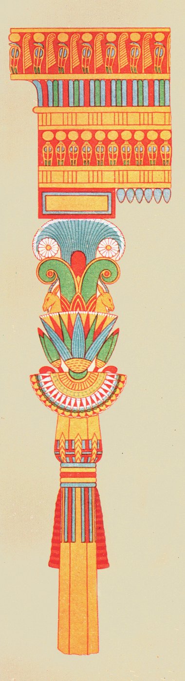Kukkakimppujen pääkaupunki Thebes, Egypti, 1928. tekijältä Unbekannt