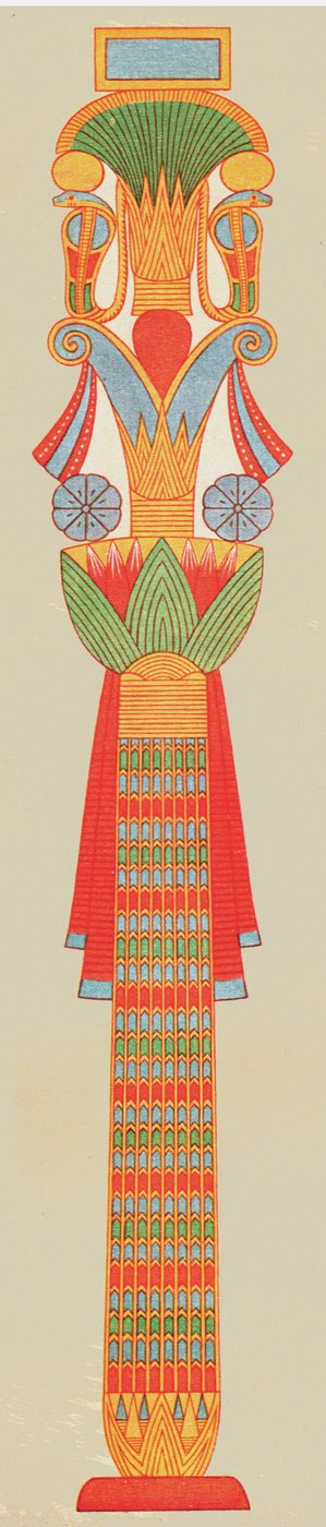 Kukkakimppujen pääkaupunki Thebes, Egypti, 1928. tekijältä Unbekannt