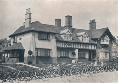 Bournville: WA Harveyn mökit Holly Grovessa, c1900 1901-1902 tekijältä Unbekannt