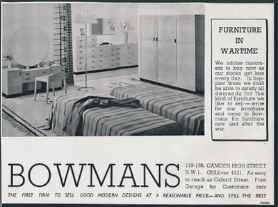 Bowmansin mainos, 1942 tekijältä Unbekannt