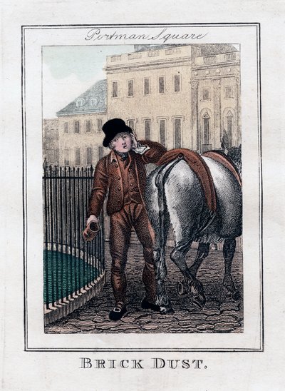 Brick Dust, Portman Square, Lontoo, 1805 tekijältä Unbekannt