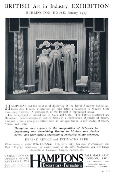 British Art in Industry -näyttely - Burlington House, tammikuu 1935 tekijältä Unbekannt